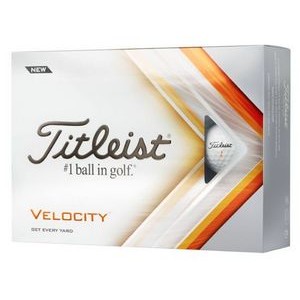 Titleist® Velocity Golf Balls 2022 (Dozen)