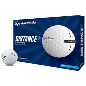 TaylorMade® Distance+ Golf Ball (Dozen)