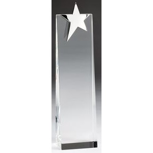 Sparkling Heights Crystal Star Tower Award - 11'' h