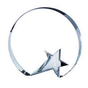 Star Shine Circular Star Award - 6 1/4'' Diam.