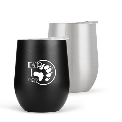 12 Oz. The Bordeaux Stainless Steel Wine Cup