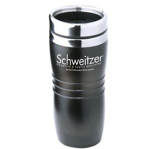 16 Oz. Wavy Acrylic Tumbler w/ Stainless Steel Liner