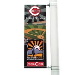 Two-Sided Pole Banner 18"x36" - Vinyl