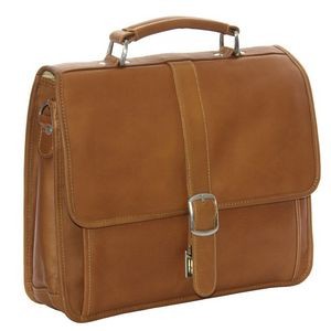 Small Flap Over Laptop Tablet Briefcase