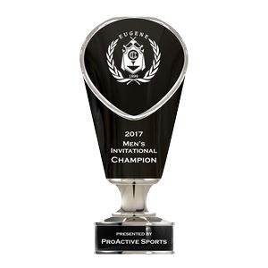 Black Alto Ceramic Trophy Cup