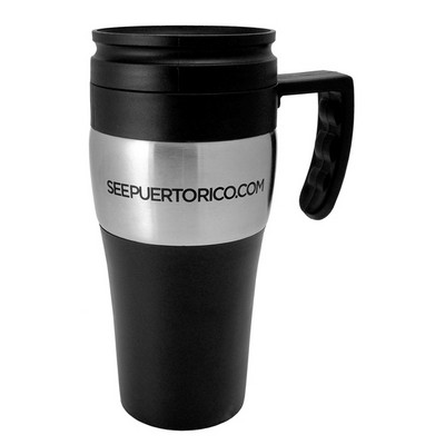 14 oz. Steel with Plastic Lining Travel Mug - TEMPORARILY UNAVAILABLE
