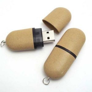 1GB - Eco Friendly Plastic USB Pen Drive 900