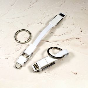 4-in-1 Keychain Charging Cable