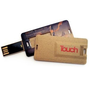 64GB -Eco Friendly Plastic Card USB Drive