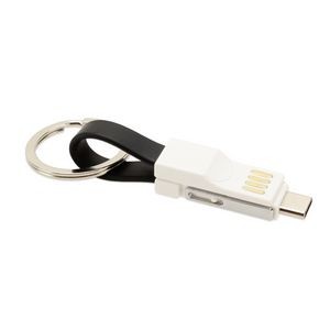 3-in-1 Keychain Charging Cable