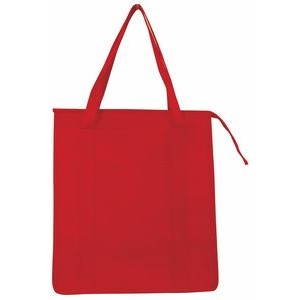 Insulated Non Woven Grocery Tote Bag - Blank (13"x15"x9")