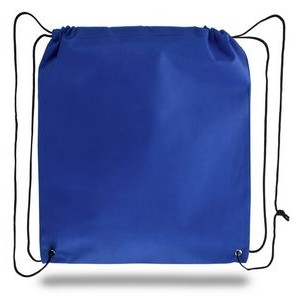 Drawstring Water Repellant Cinch Backpack - Blank (16