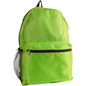 Nylon Backpack - blank (12" x 16.5" x 4.5")