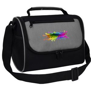 Break Time Cooler Lunch Bag (8 cans) - Full Color Transfer (9.5" x 7.5" x 6.5")