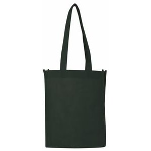 Non Woven Medium Shopper Bag - Blank (10" x 12" x 3")