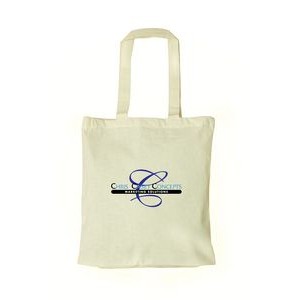 Medium Cotton Tote Bag with Bottom Gusset - 1 color (11"x13"x1.5")