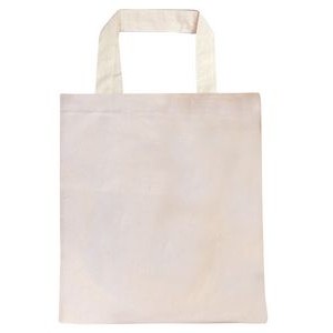Natural Convention Tote with Short Strap - Blank (15"x16")