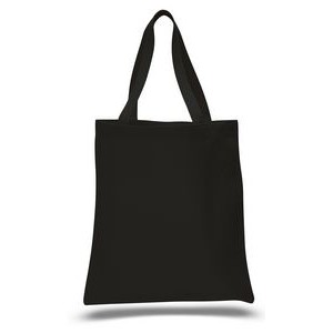 12 Oz. Colored Canvas Promotional Bag w/ Web Handles - Blank (15