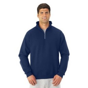 Jerzees® Super Sweats® NuBlend® Adult ¼-Zip Cadet Collar Sweatshirt