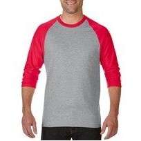 Gildan® Heavy Cotton Adult ¾ Raglan T-Shirt