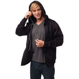 Independent Trading Co. Unisex Poly-Tech Hooded Zip Jacket