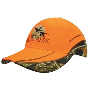 Luminescent Cap w/Leaf Camouflage Inserts (Embroidered)