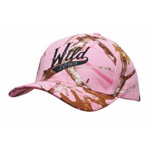 6 Panel Truetimber® Conceal Pink Camo Cap (Embroidered)