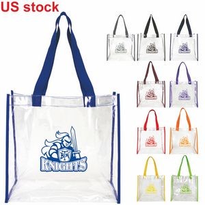Clear Stadium Open Tote