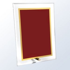 Acrylic Red Complex Plaque (Small)
