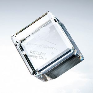 Beveled Diamond Cube - Large