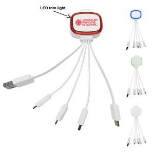 LED Trim Light for 5 in 1 multi charge cable