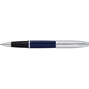 Cross® Calais Chrome Silver/Blue Lacquer Selectip Rollerball Pen