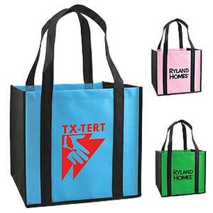Non-Woven Tote With Reinforced Bottom Support Insert