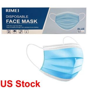 Disposable 3-Ply Protective Face Mask
