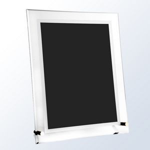 Acrylic Black Complex Plaque (Small)
