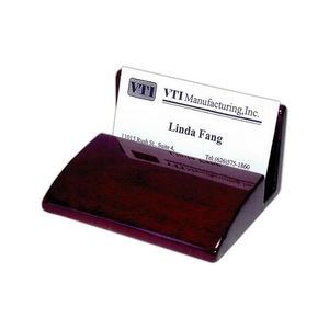 Piano Finish Business Card Holder