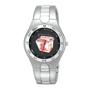 Men's Sport Collection Bracelet Watch With Black Dial