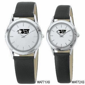 Men's Silver White Dial Round Face Watch