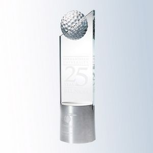 Golf Pinnacle Award W/Aluminum Base
