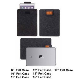 iBank(R) 13" Felt Sleeve Case for Laptop Tablet (Dark Gray)