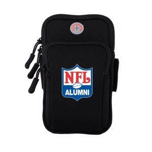 iBank® Sports Running Arm Band Bag Case for Smartphones (Black)