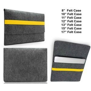 iBank(R) 13" Felt Sleeve Case with pocket for Laptop Tablet