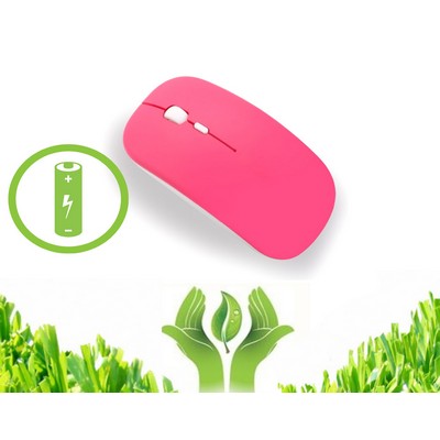 Promotek iBank(R) 2.4GHz Rechargeable Wireless Mouse (Pink)