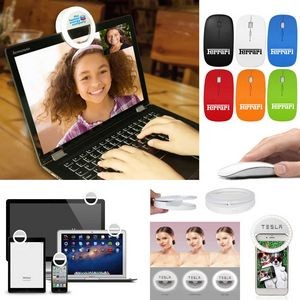 iBank(R) Selfie Ring Light + Wireless Mouse