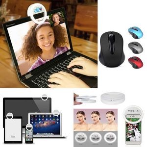 iBank(R) Selfie Ring Light + Wireless Mouse