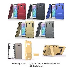 iBank(R) Samsung Galaxy J5, J7, J8, J9 Shockproof Case with Kickstand
