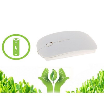 Promotek iBank(R) 2.4GHz Rechargeable Wireless Mouse (White)