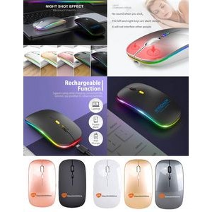 iBank(R) LED Wireless Mouse with Built-in rechargeable battery