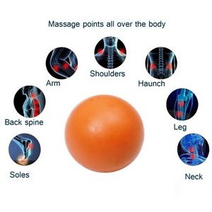 iBank(R)Exercise Massage Ball (Orange)