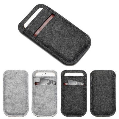 iBank(R) Felt Case for iPhone 11 12 13 Pro XS XR X iPod Airpods